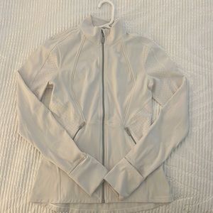 Lululemon White Define Jacket Size 6